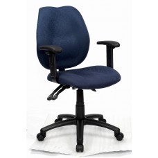 YS DESIGN OFFICE CHAIR SABINA WITH ARM REST